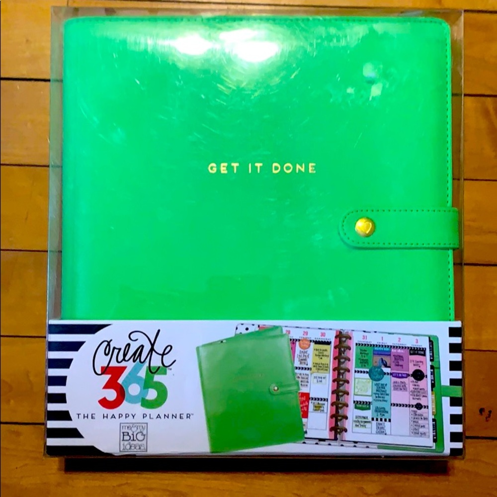 Create 365 The Happy Planner. “GET IT DONE”